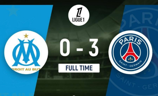 法甲-巴黎3-0十人马赛3分领跑 内维斯闪击登贝莱献助攻+失良机 法甲-巴黎3-0十人马赛3分领跑 内维斯闪击登贝莱献助攻+失良机