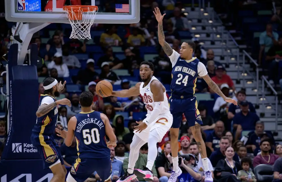 米切尔29分 阿伦16+14 锡安29+8 骑士逆转鹈鹕迎9连胜 米切尔29分 阿伦16+14 锡安29+8 骑士逆转鹈鹕迎9连胜