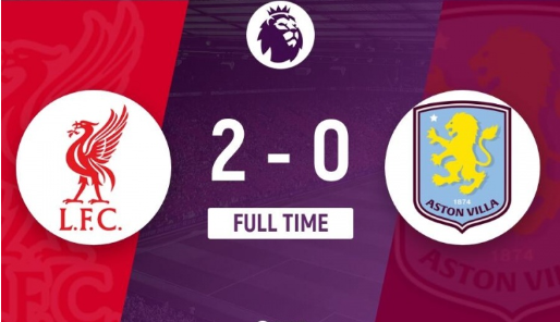 英超-利物浦2-0维拉各赛事四连胜五分领跑 努涅斯破门萨拉赫传射 英超-利物浦2-0维拉各赛事四连胜五分领跑 努涅斯破门萨拉赫传射