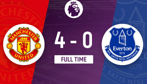 英超-曼联4-0轻取埃弗顿，拉什福德、齐尔克泽双响