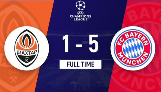 欧冠-拜仁5-1矿工取欧冠三连胜 穆西亚拉传射 穆勒破门