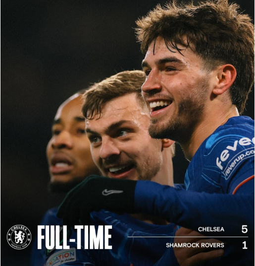 欧协联-切尔西5-1沙姆洛克流浪6战全胜头名晋级 吉乌半场戴帽 欧协联-切尔西5-1沙姆洛克流浪6战全胜头名晋级 吉乌半场戴帽