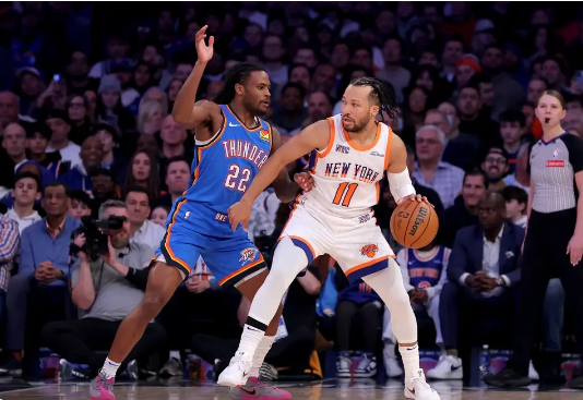 亚历山大三节39分 乔8记三分砍31分 雷霆连续两年双杀尼克斯