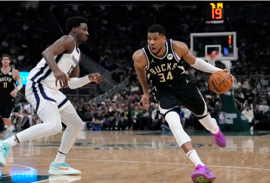 小杰克逊37+5 字母哥30+11+7 灰熊3人20+力克雄鹿近8战7胜