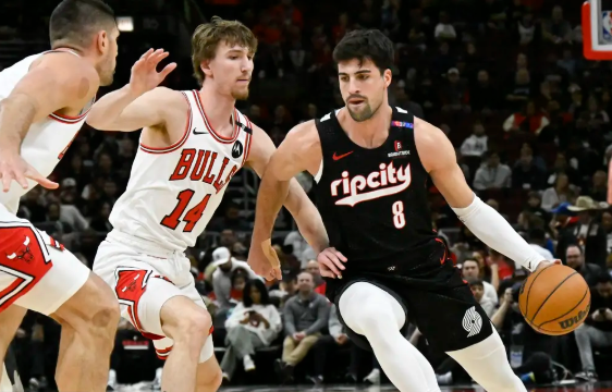 武切维奇31+12 基迪三双 阿夫迪亚37+11+5 公牛力克开拓者